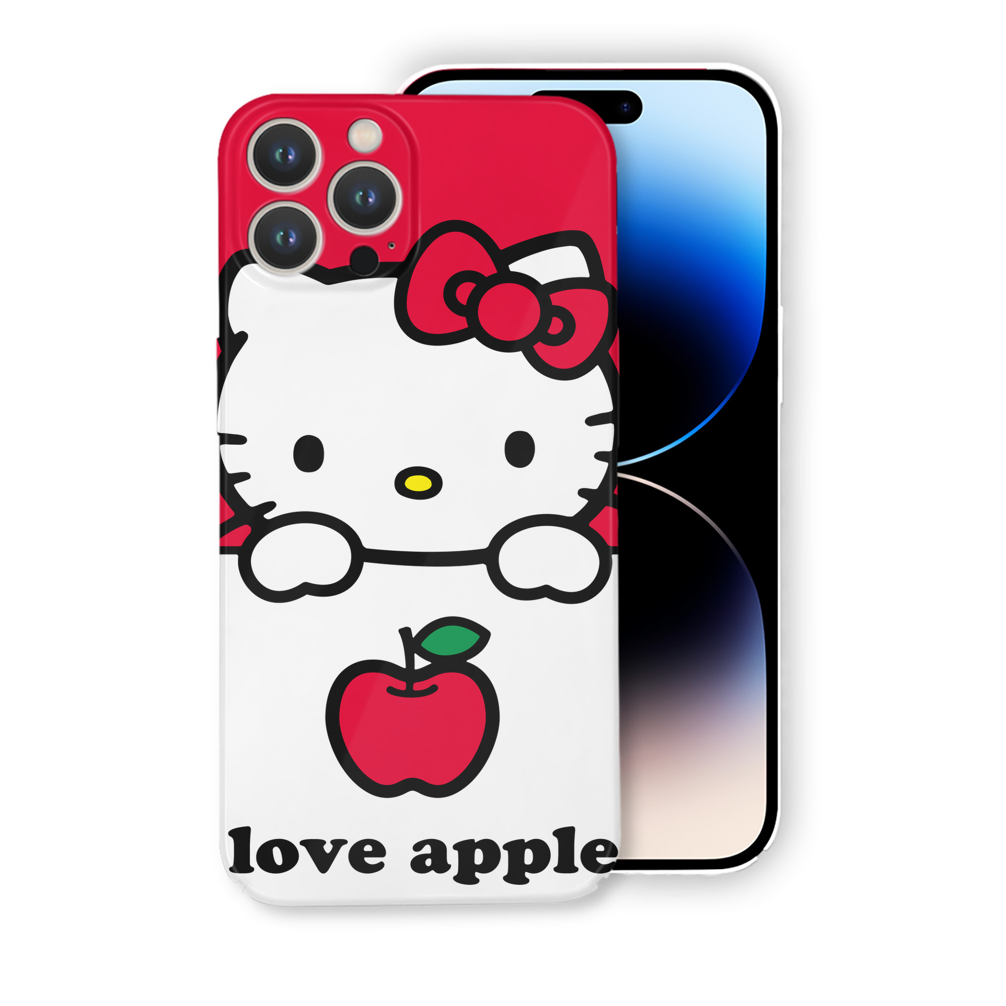 （画像用） Hello Kitty ハローキティ 【iPhone 14シリーズ対応】ハードケース